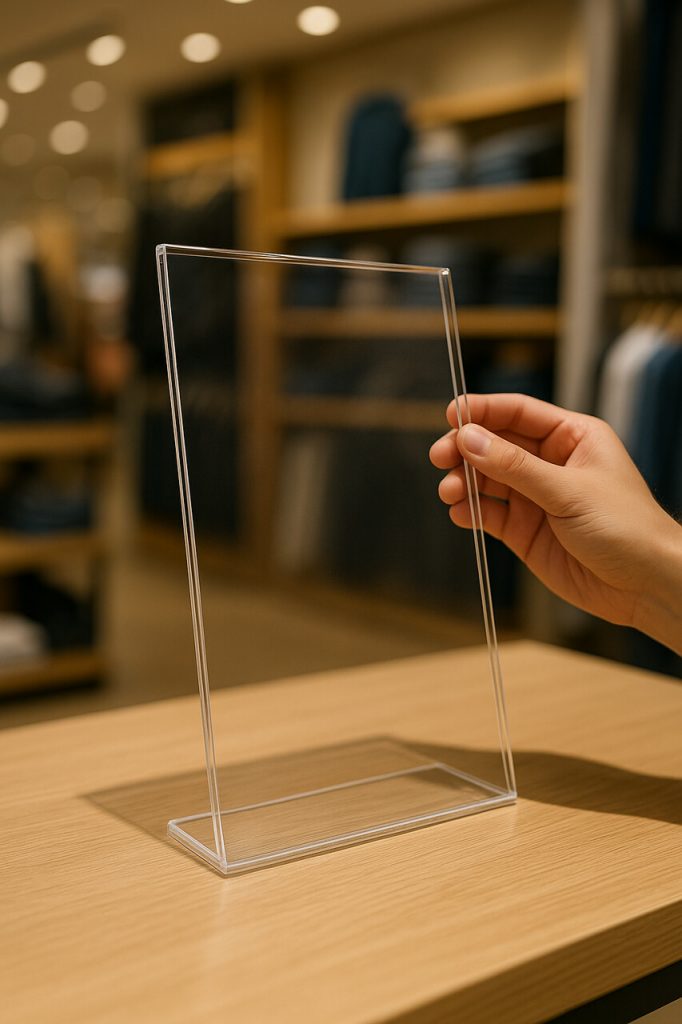 melhor material para displays de PDV